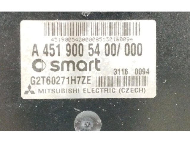 Блок управления коробкой передач A4519005400, G2T60271H7ZE Smart ForTwo II