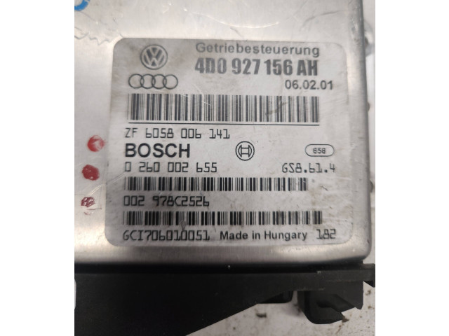 Блок управления двигателя 0260002655, 4D0927156AH Audi A8 S8 D2 4D