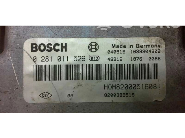 Řídící jednotka 0281011529, 371 Nissan Primastar 2004