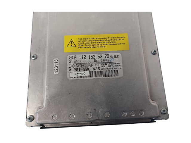 Řídící jednotka A1121535379 Mercedes-Benz SL R230 2002