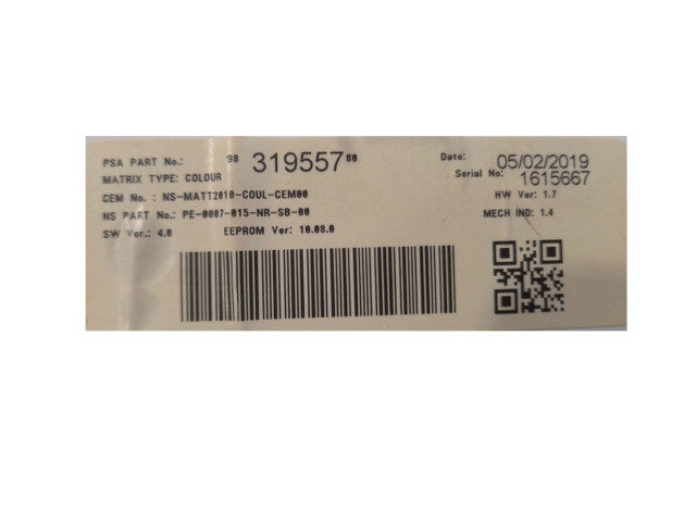 Панель приборов 9831955780   Peugeot 2008 I       