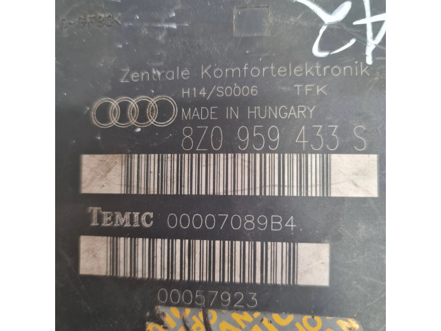 Блок комфорта 8Z0959433S, 00057923 Audi A2