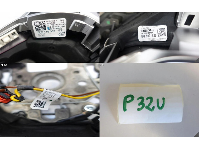 Руль Volkswagen Golf VIII 2019 - года 5H0419089ET