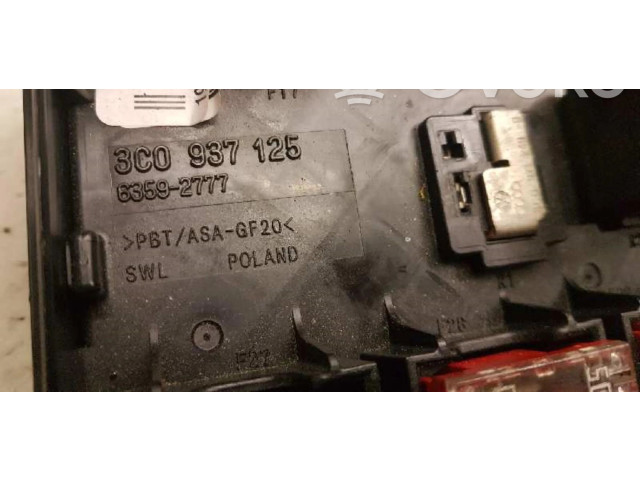 Pojistková skříňka 3C0937125 Volkswagen PASSAT