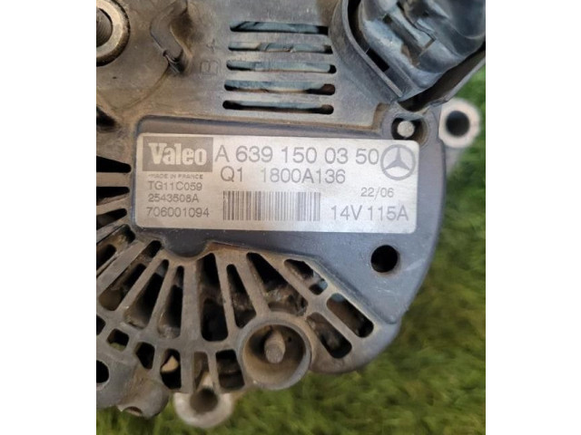 Генератор A6391500350, 639939 Smart ForFour I