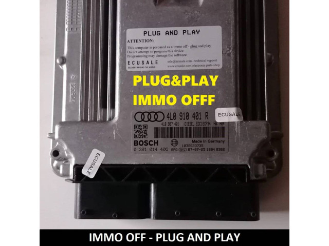 Řídící jednotka 4L0910401R, 0281014406 Audi Q7 4L 2007