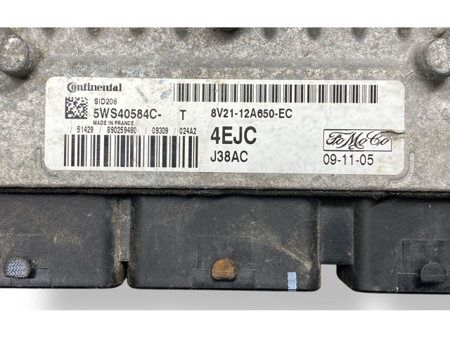 Řídící jednotka 8V2112A650EC, 5WS40584C   Ford Fiesta 2010