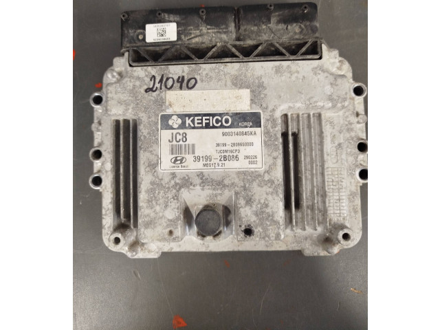 Блок управления двигателя 391992b086, 39199-2b086 Hyundai ix20