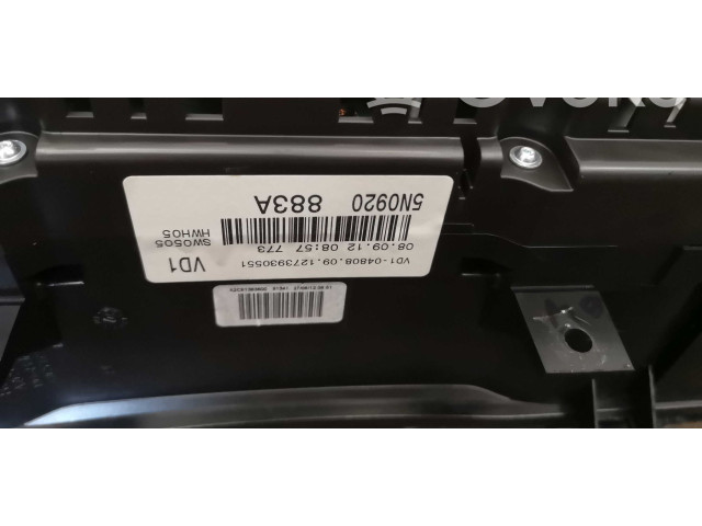 Přístrojová deska  Volkswagen Tiguan 2012 5N0920883A, 5N0920883A  