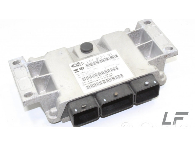 Блок управления двигателя 9654792980, 9654716780 Peugeot 407