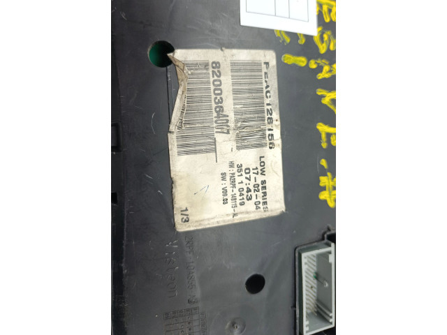 Přístrojová deska Renault Megane II 2001 8200364007