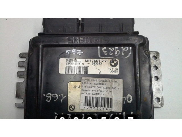 Řídící jednotka 12147527610-01   Rover Mini Cooper 2002