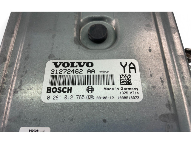Блок управления двигателем Блок управления 31272462AA, 0281012765 Volvo V70
