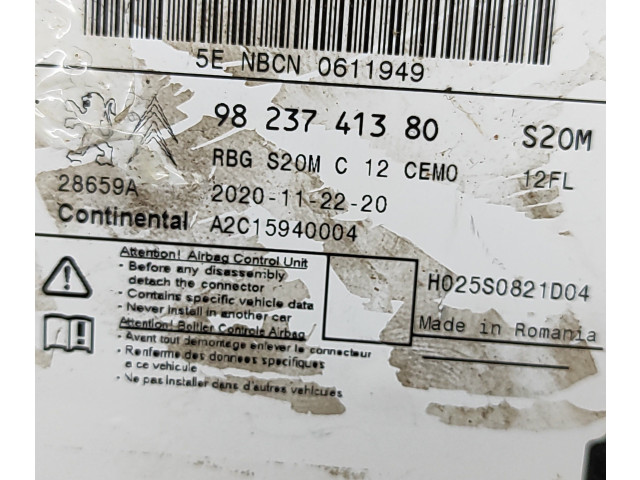 Блок подушек безопасности 9823741380, A2C15940004 Peugeot 2008 II