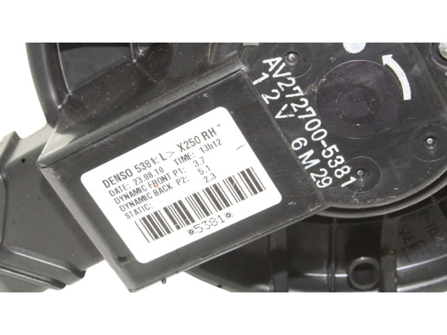 Вентилятор печки AV2727005381 Jaguar XJ X351 AJV6D