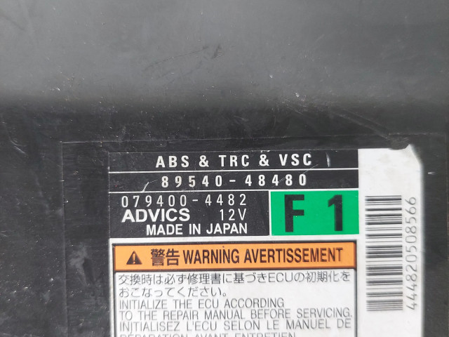 Блок управления АБС 8954048480, 0794004482 Lexus RX 450H