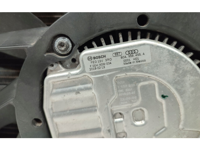 Вентилятор радиатора 80A959455A, 286KM Audi Q5 SQ5