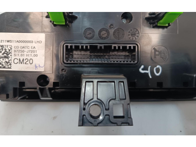 Блок управления климат-контролем 97250J7201 KIA Ceed