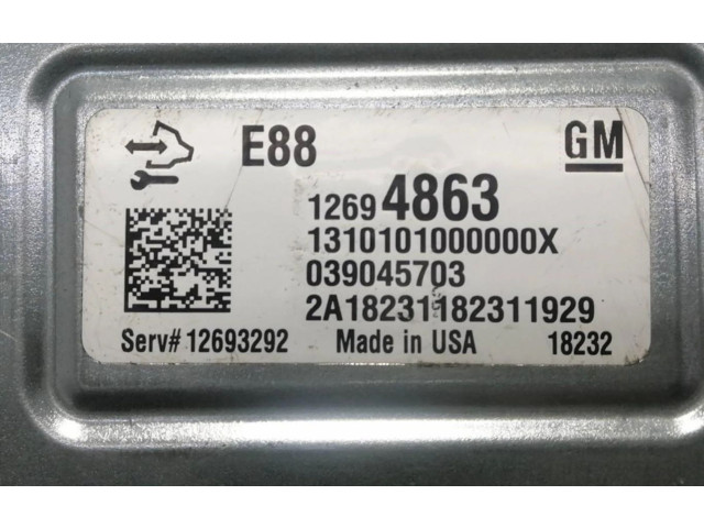 Блок управления двигателем ECU 12694863 Opel Astra J