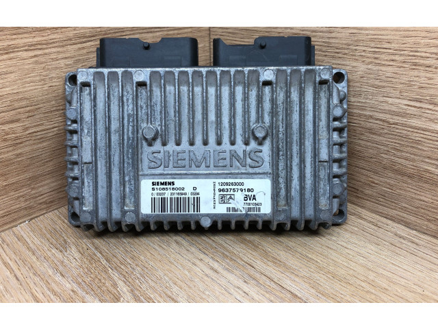 Блок управления коробкой передач 1209263000, 9637579180 Peugeot 306