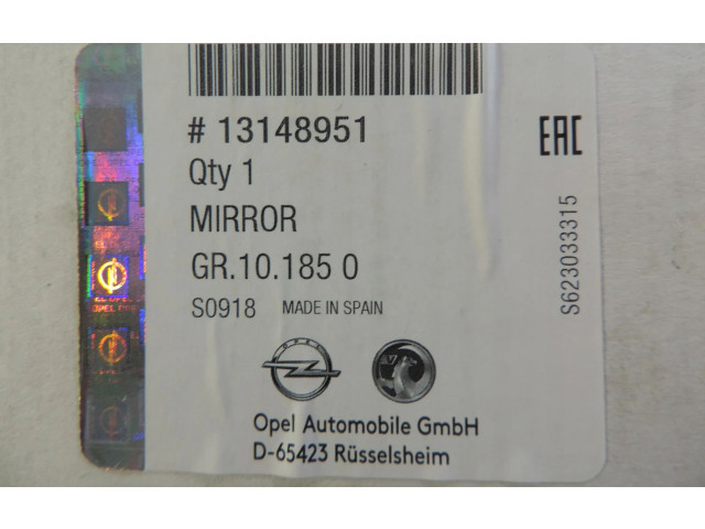 Zpětné zrcátko Opel Omega A 1991 13148951