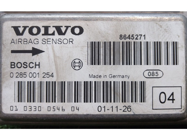 Блок подушек безопасности 0285001254, 010330054604 Volvo S60