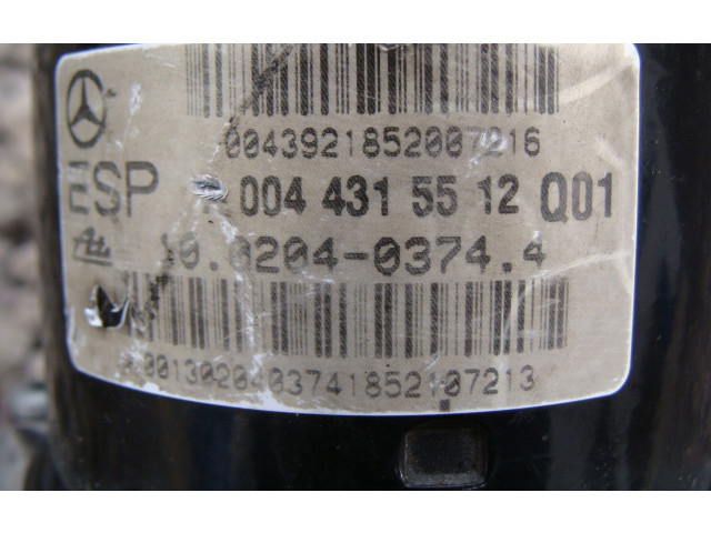 Jednotka ABS A2095451532 Mercedes-Benz C W203 2002