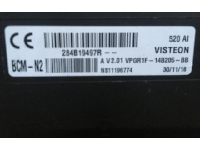 Блок комфорта 284B19497R Renault Kangoo I