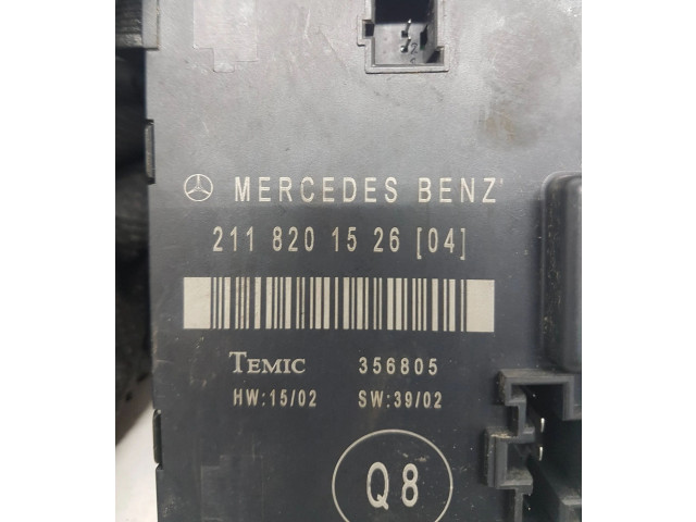 Блок управления дверью 2118201526, 356805   Mercedes-Benz E W211