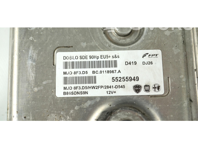 Блок управления двигателем Блок управления 55255949   Opel Combo D