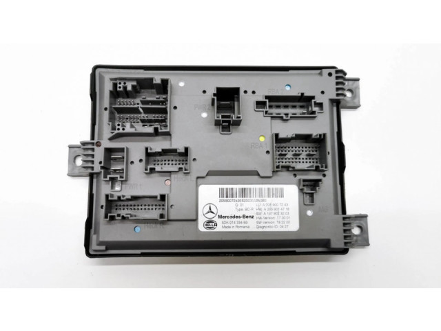 Блок комфорта A2059007243 Mercedes-Benz EQC