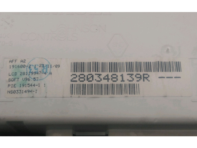 Дисплей 280348139R, 280348139R Renault Clio III