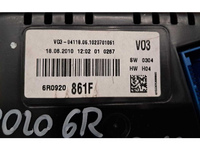 Přístrojová deska Volkswagen Polo IV 9N3 2001 6R0920861HX