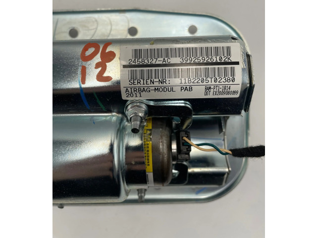 Подушка безопасности пассажира 39925926102K, 2458327AC BMW X3 F25