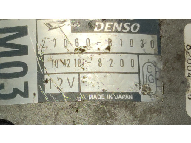 Генератор 27060B1030 Daihatsu Terios 1.5