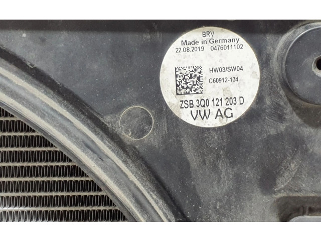 Pojistková skříňka Комплект радиатора Volkswagen Tiguan 2020