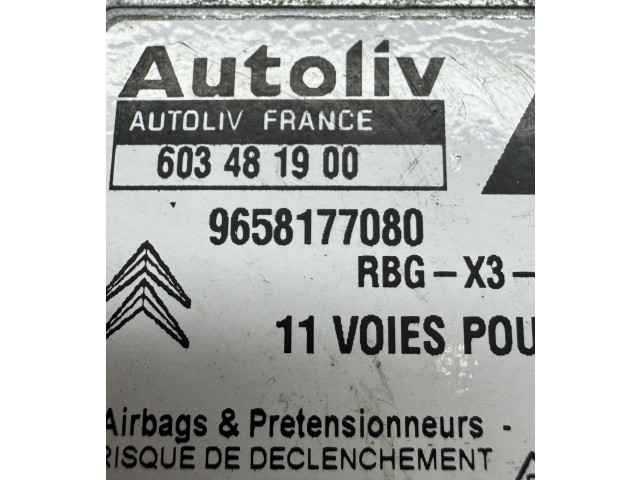 Блок подушек безопасности 603481900, 9658177080   Citroen C4 I