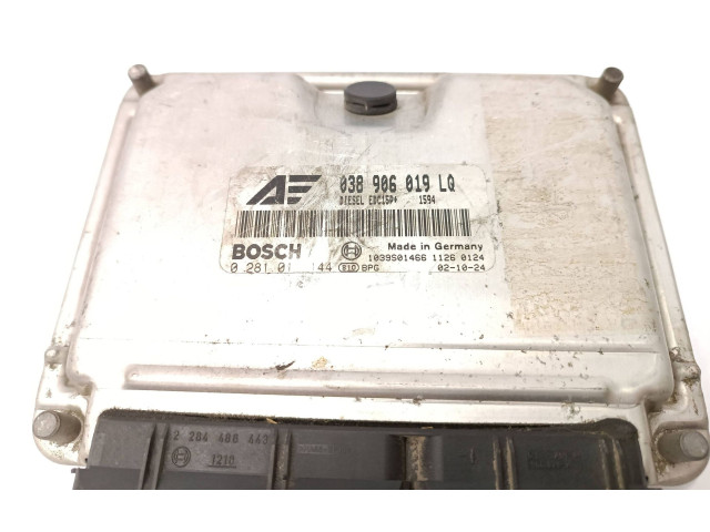 Řídící jednotka 038906019LQ, 0281011144   Seat Alhambra (Mk1) 2004