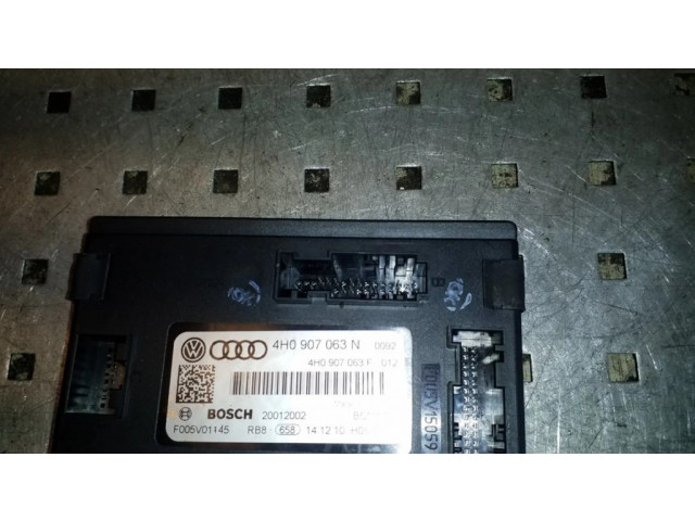 Блок комфорта 4H0907063N, 4H0907063F Audi A6 C7