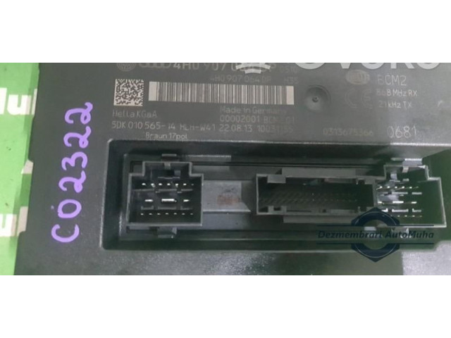 Блок комфорта 4H0907064DP, 5DK01056514 Audi A6 C7