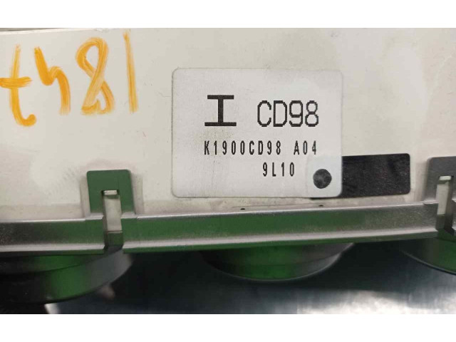 Блок управления климат-контролем K1900CD98 Mazda 5