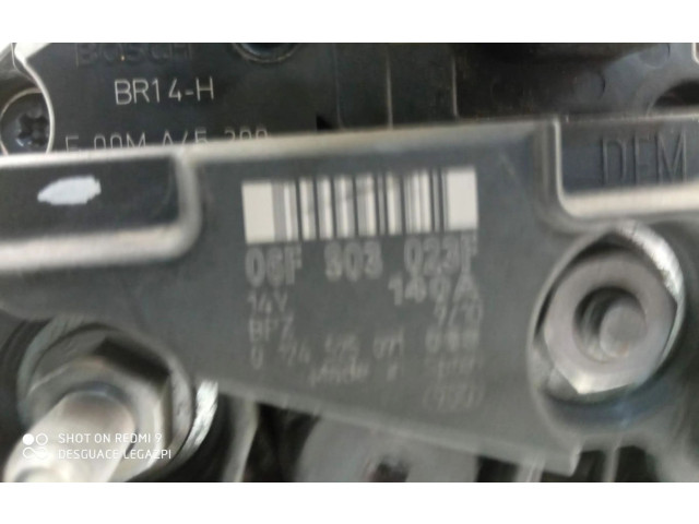 Генератор 06F903023F Volkswagen Golf VI