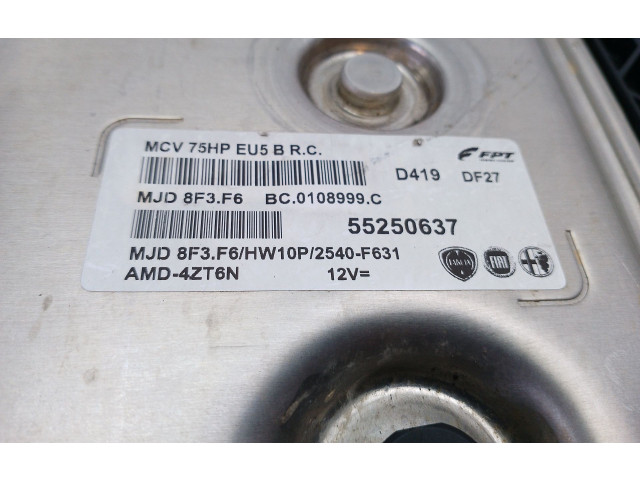 Блок управления двигателя 55250637 Citroen Nemo