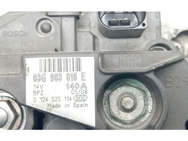 Генератор 03G903016EX, 03G903016E Audi A4 Allroad