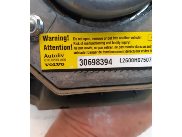Подушка безопасности водителя 30698394, 6100233A00 Volvo XC90