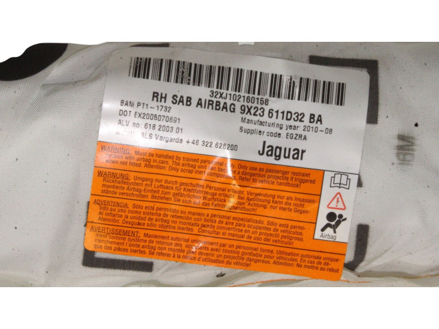 Подушка безопасности в сиденье 9X23-611D31-BA Jaguar XJ X351