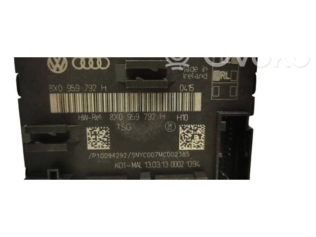 рейка Колонка рулевая 8X0959792H Audi Q3 8U 2011 - 2016 года