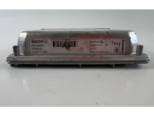 Блок управления двигателя 08670169A, 0261207227   Volvo XC90