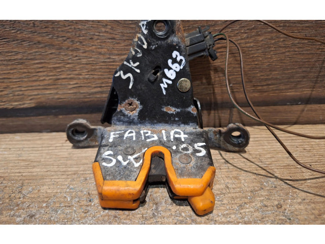 Замок багажника     Skoda Fabia Mk1 (6Y) 1999 - 2007 года