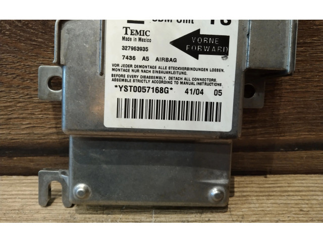 Блок подушек безопасности 327963935, 13203620   Opel Meriva A